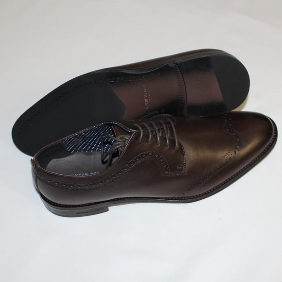 KENNETH COLE TRISTIAN LACE UP LASER OXFORD DRESS SHOES US 11M/ EU44.5/ UK10 main image 7
